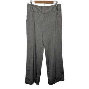 Women's Sharagano Studio Herringbone Wide Leg Pants Size 12